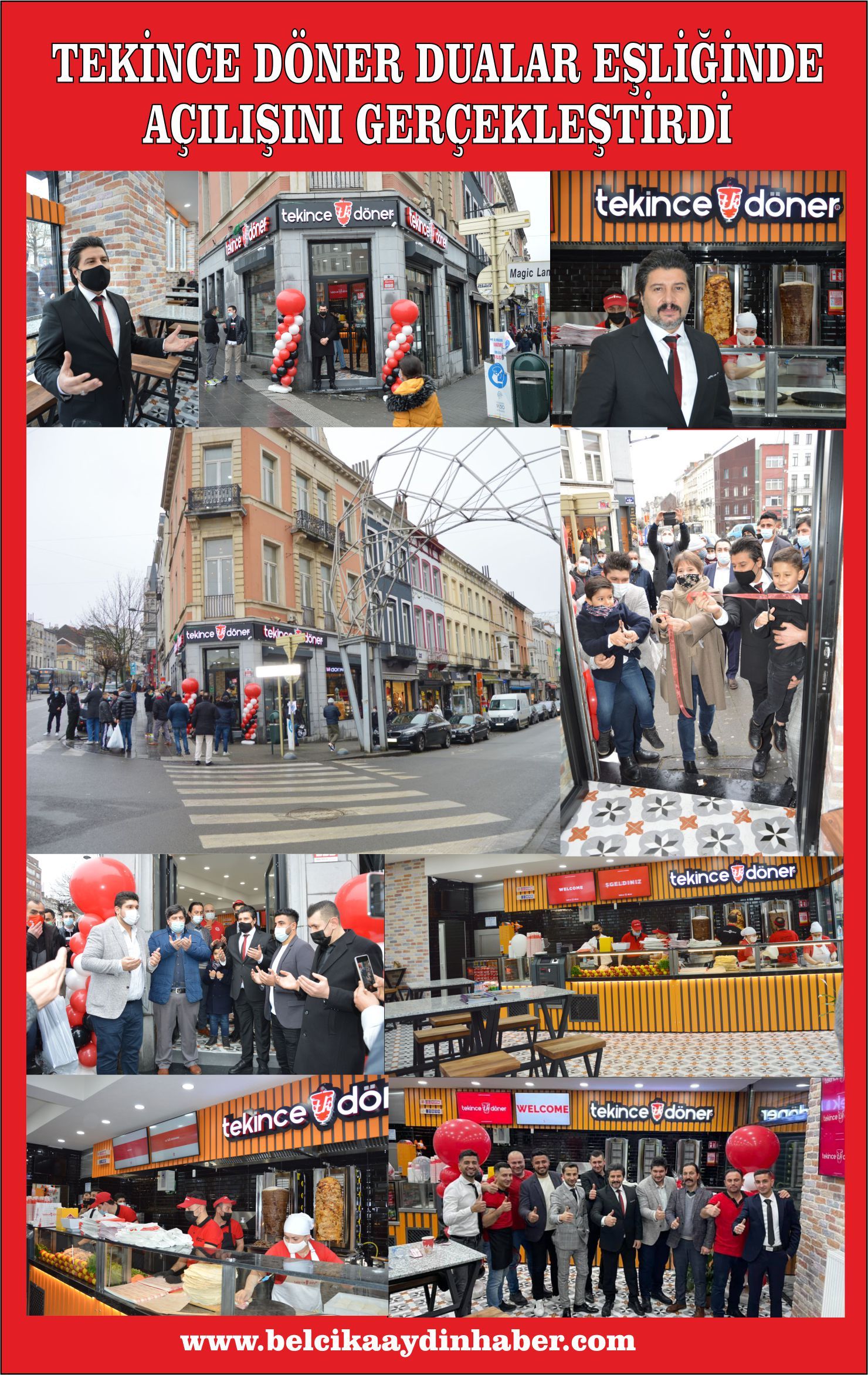 TEKİNCE DÖNER DUALAR EŞLİĞİNDE AÇILIŞINI GERÇEKLEŞTİRDİ