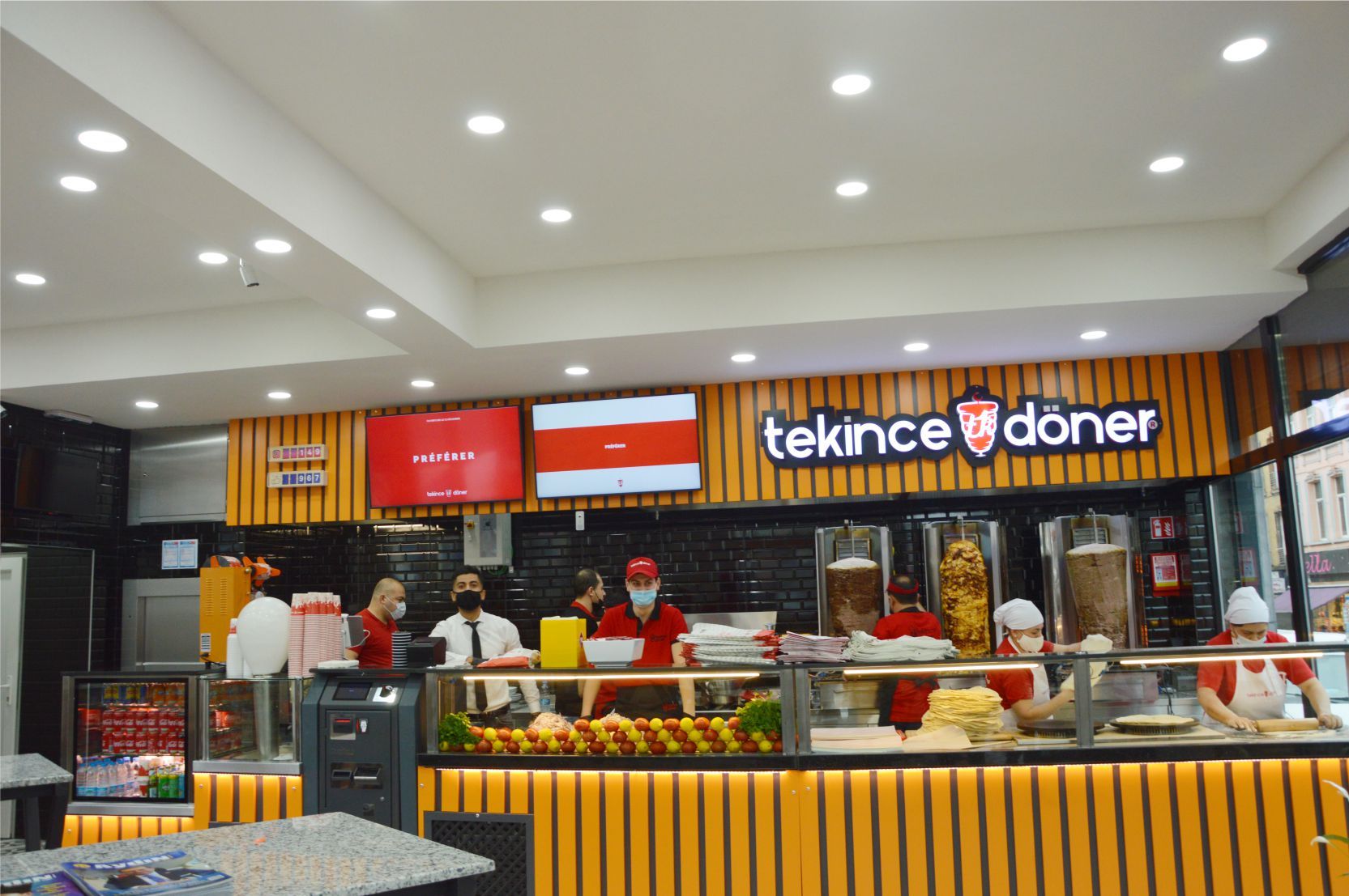 TEKİNCE DÖNER DUALAR EŞLİĞİNDE AÇILIŞINI GERÇEKLEŞTİRDİ