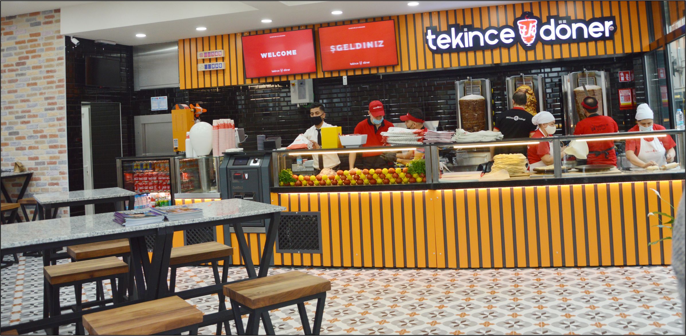 TEKİNCE DÖNER DUALAR EŞLİĞİNDE AÇILIŞINI GERÇEKLEŞTİRDİ