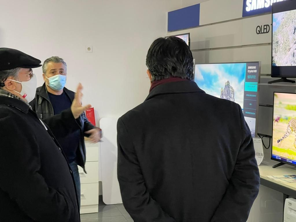 T.C. Büyükelçisi Dr. Hasan ULUSOY'un Esnaf Ziyareti