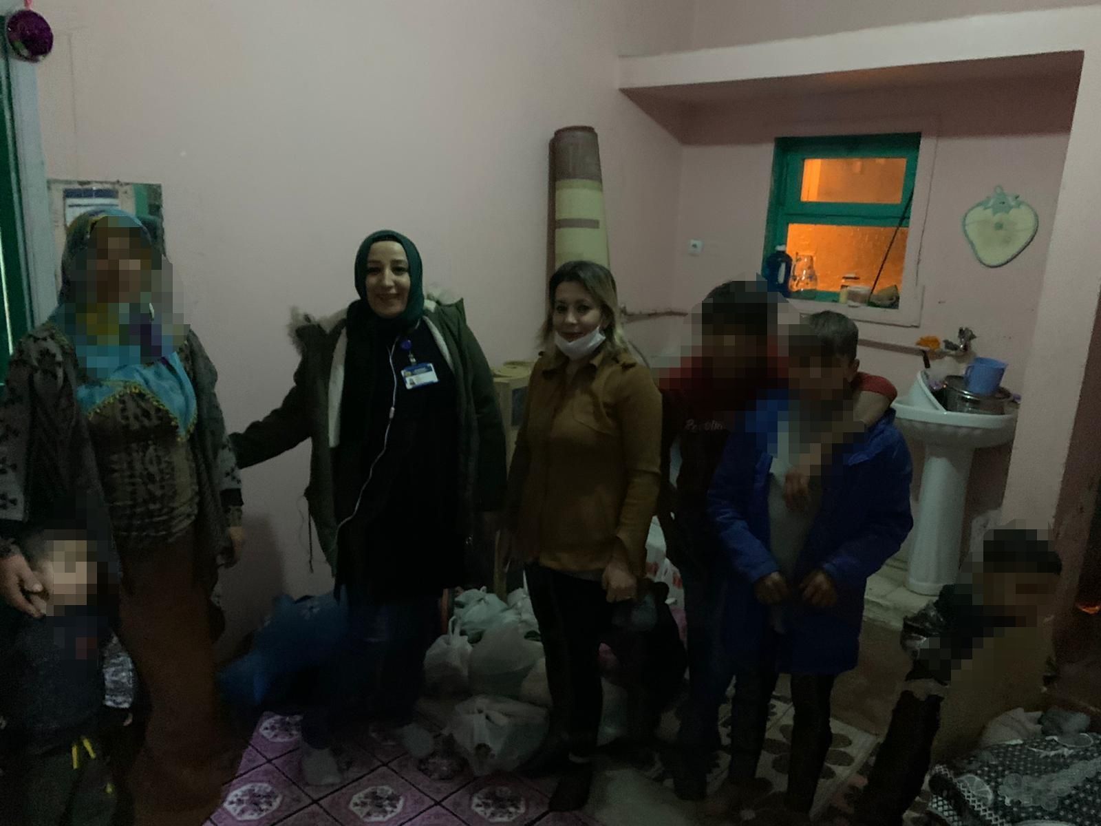 SEVGİDER DERNEĞİ YARDIMLARIYLA GÖZ DOLDURUYOR...