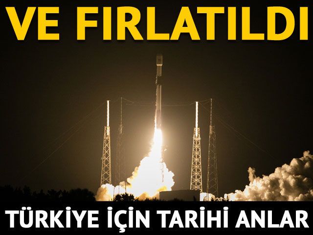 Türkiye için tarihi gün! Türksat 5A uydusu fırlatıldı