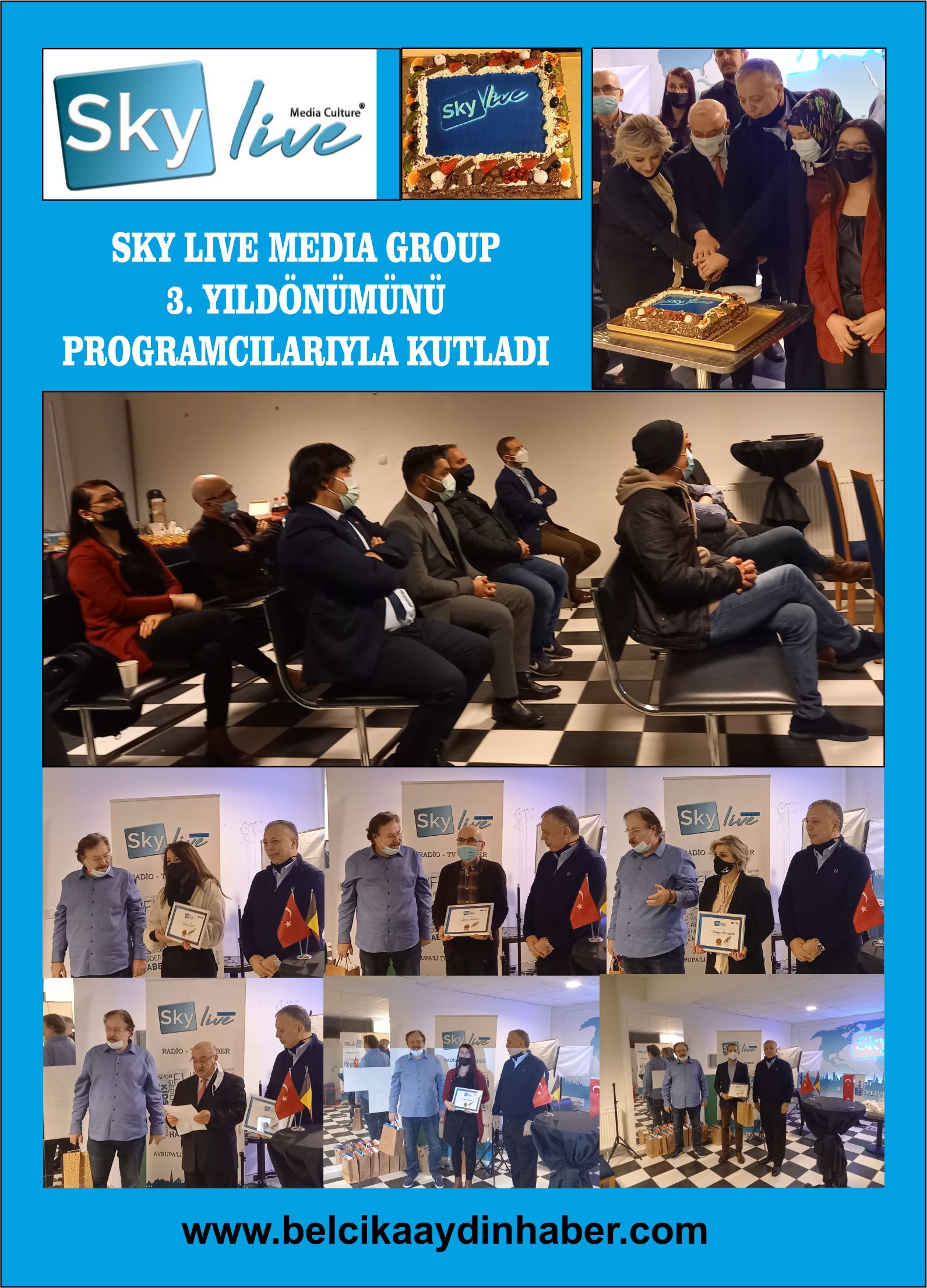 ~~SKY LİVE MEDİA GROUP 3. YILDÖNÜMÜNÜ PROGRAMCILARIYLA KUTLADI