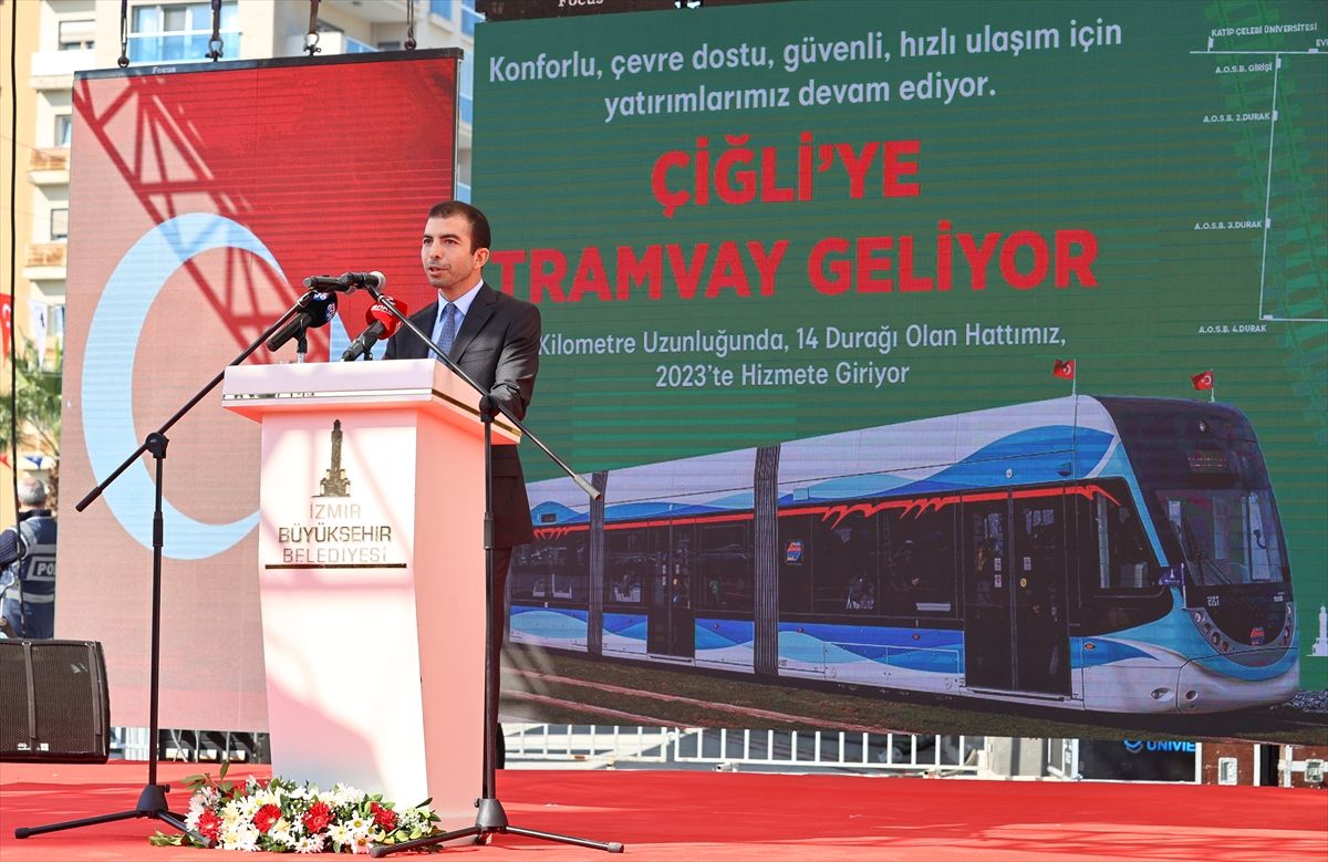 ~CHP Genel Başkanı Kılıçdaroğlu, Çiğli Tramvayı Temel Atma Töreni'nde konuştu: