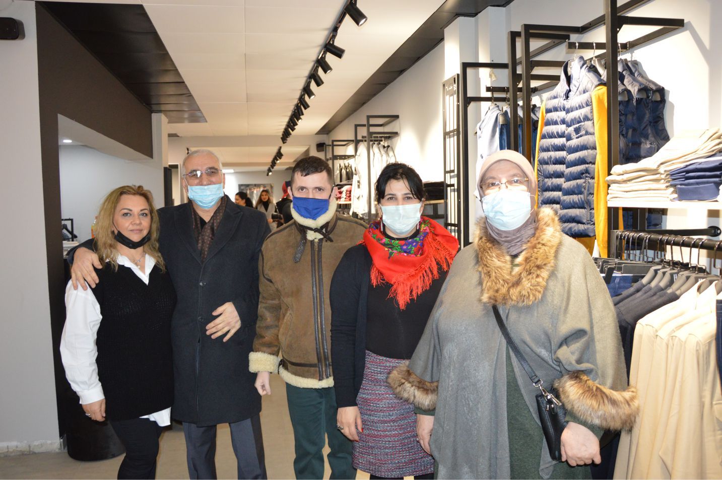 'HUSS ERKEK GİYİM MAĞAZASI' DUALARLA AÇILDI