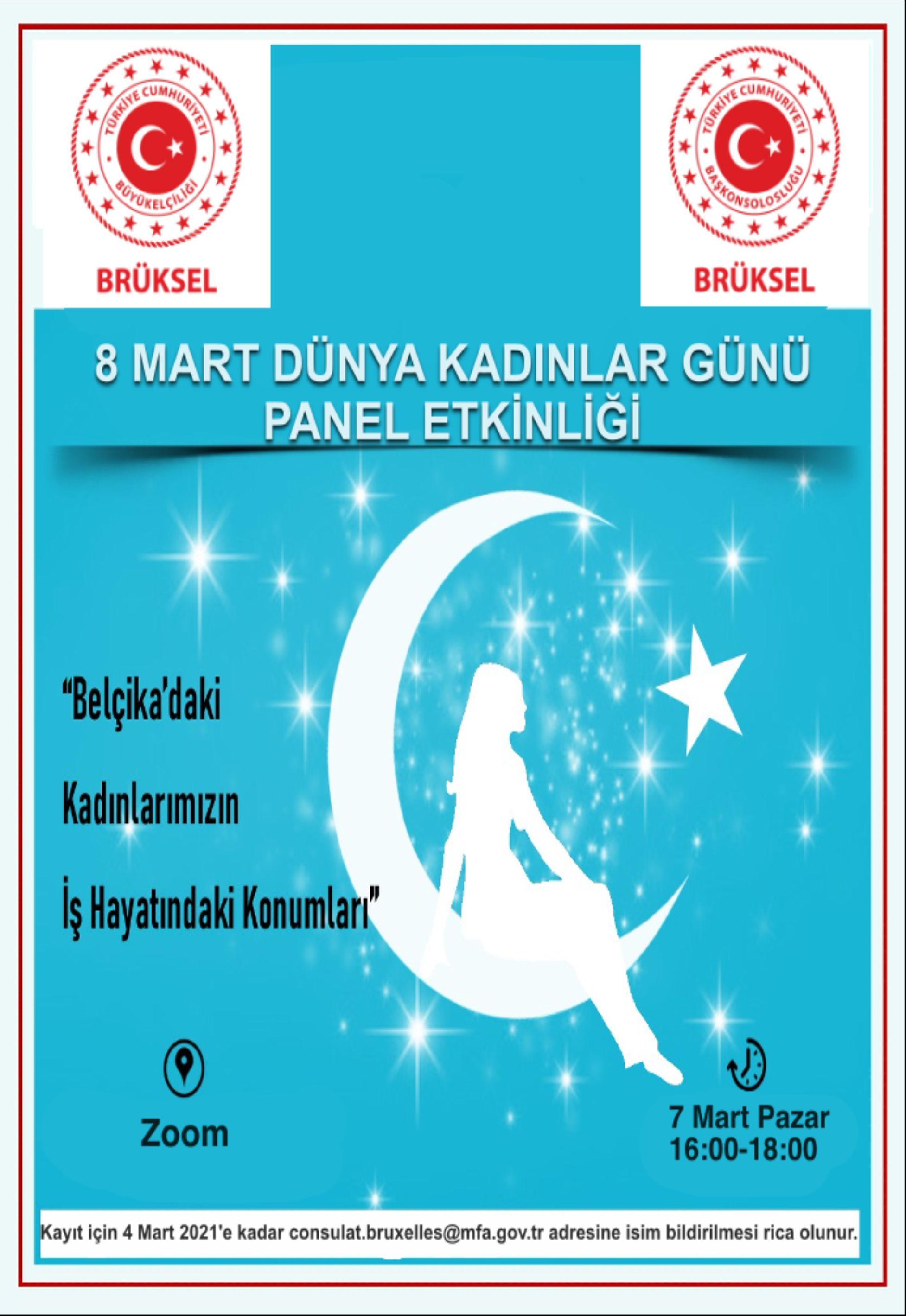 8 MART DÜNYA KADINLAR GÜNÜ- PANEL ETKİNLİK DUYURUSU