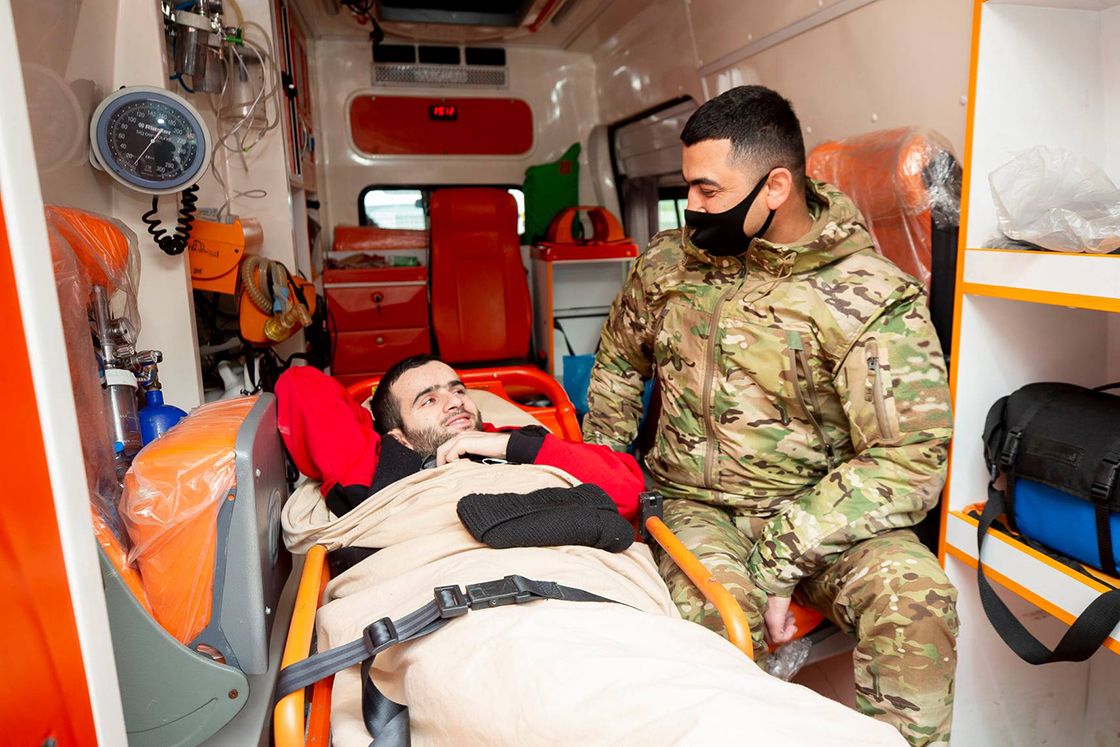 Dağlık Karabağ Savaşı'nda yaralanan 27 Azerbaycanlı gazi, Türkiye'de tedavi edilecek