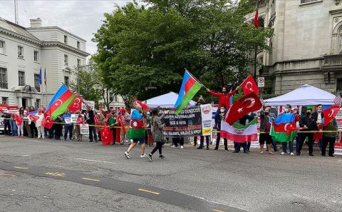 ABD'de yaşayan Türkler Biden'ın 1915 olaylarıyla ilgili açıklamasını protesto etti