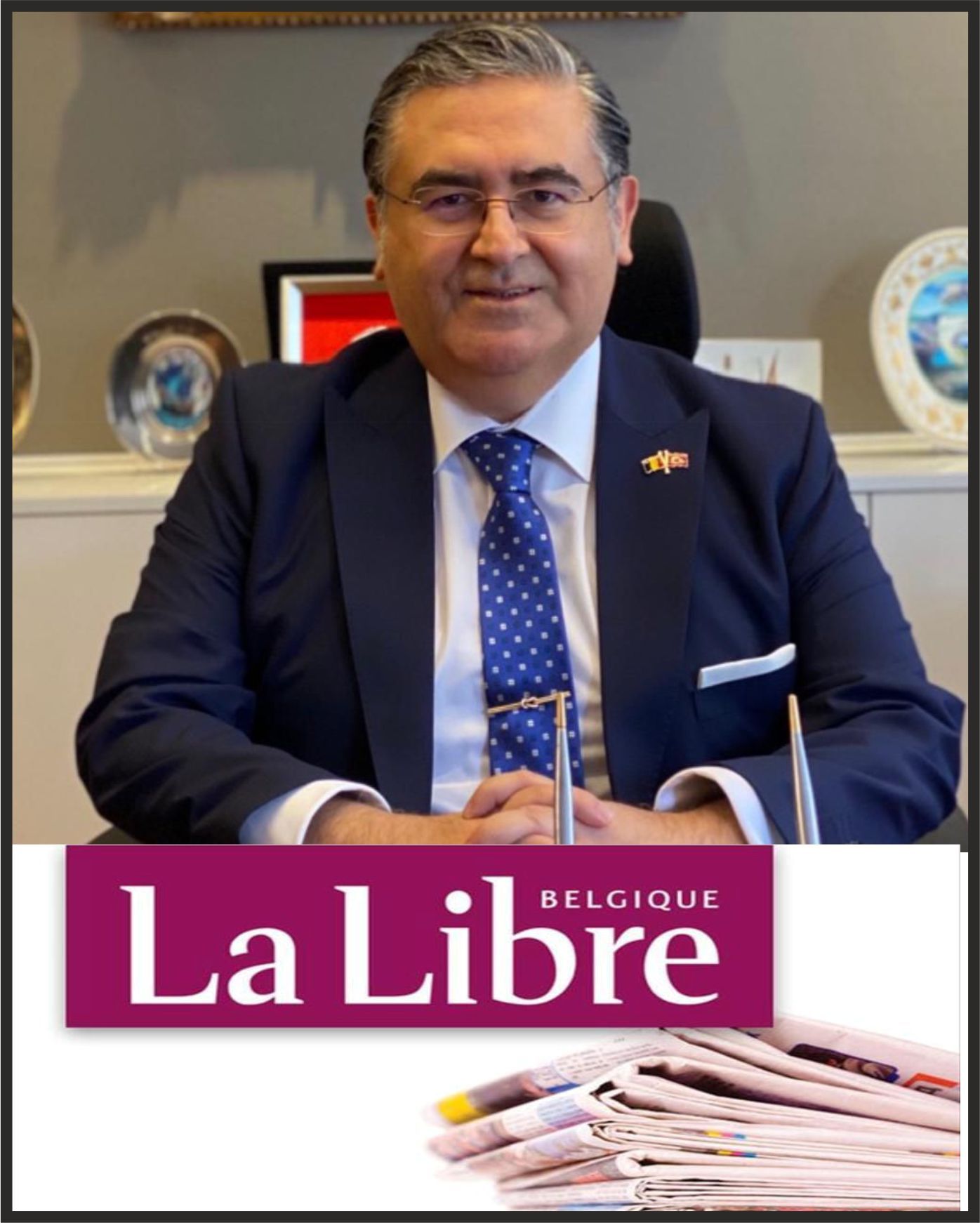 'BELGIQUE LA LIBRE' GAZETESİ TÜRK BÜYÜKELÇİSİNİN TEKZIP YAZISINI YAYINLAMADI   