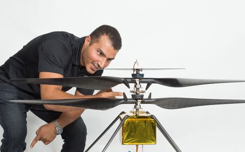 NASAâ€™da Ingenuity helikopterini tasarlayan Filistinli Elbasyouni: 'Bu tarihi olayın bir parçası' olmaktan onur duyuyorum