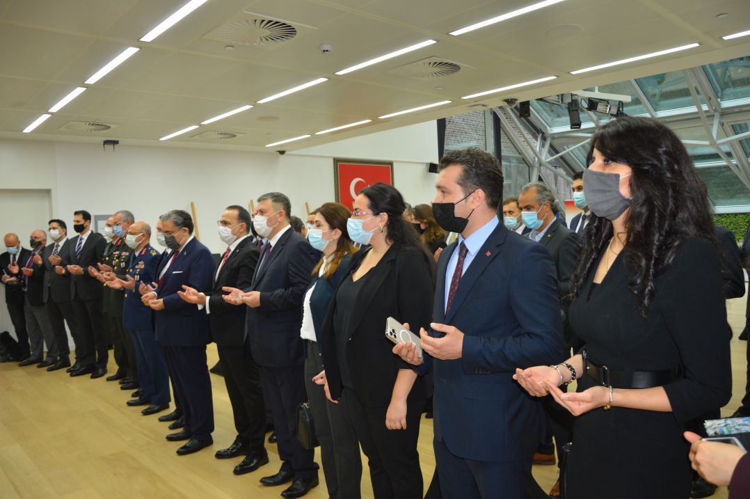 T.C. Brüksel Büyükelçiliği '15 Temmuz Demokrasi ve Milli Birlik Günü' Nedeniyle Anma Programı' düzenledi