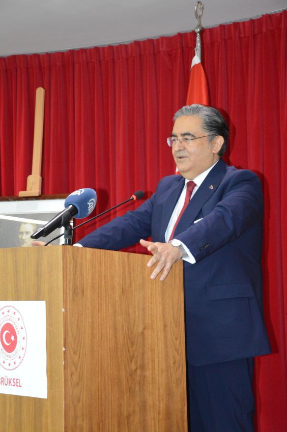 T.C. Brüksel Büyükelçiliği '15 Temmuz Demokrasi ve Milli Birlik Günü' Nedeniyle Anma Programı' düzenledi
