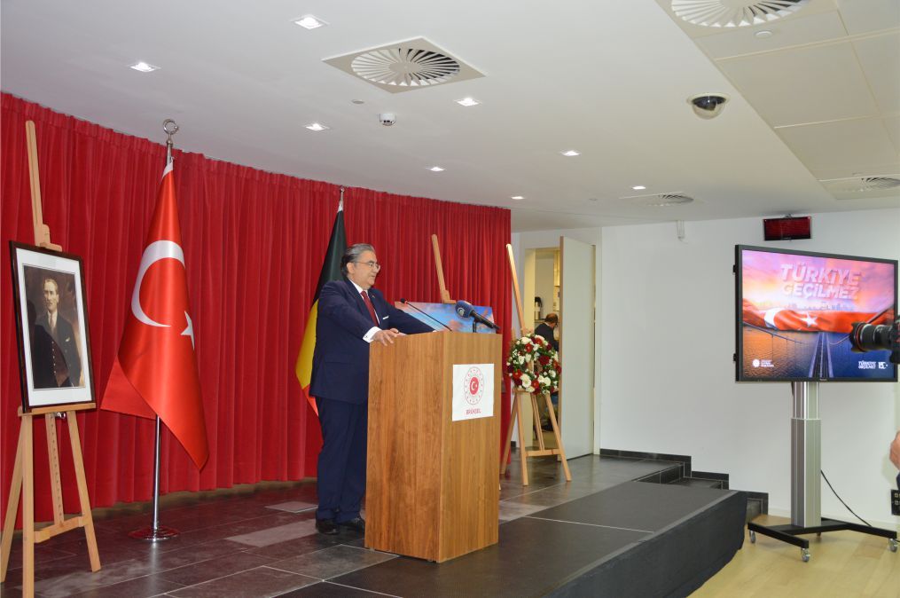 T.C. Brüksel Büyükelçiliği '15 Temmuz Demokrasi ve Milli Birlik Günü' Nedeniyle Anma Programı' düzenledi