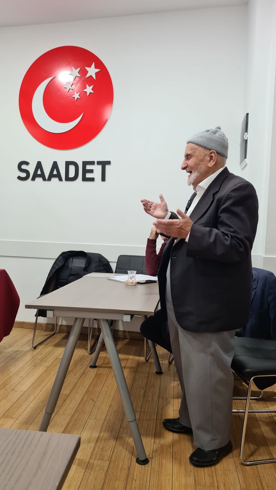 ~Belçika Saadet Kadrolari Divan'da buluştu.