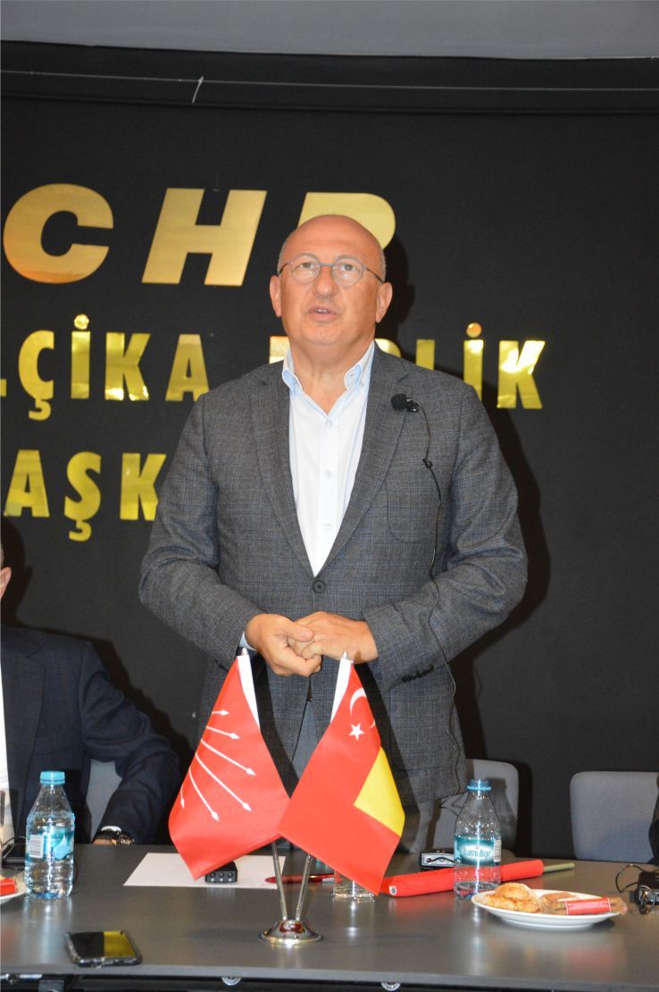CHP BELÇİKA BİRLİĞİ CUMHURİYET BAYRAMINI VEKİLLERLE BİRLİKTE KUTLADI