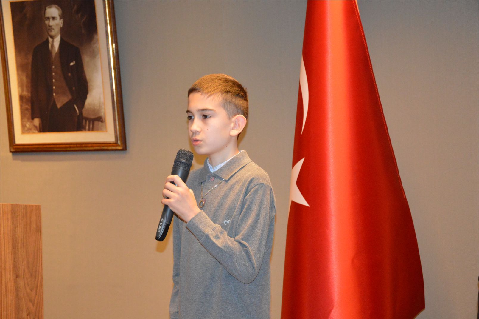 CUMHURİYETİMİZİN KURUCUSU ATATÜRK BRÜKSEL BÜYÜKELÇİLİĞİNDE DÜZENLENEN TÖRENLE ANILDI
