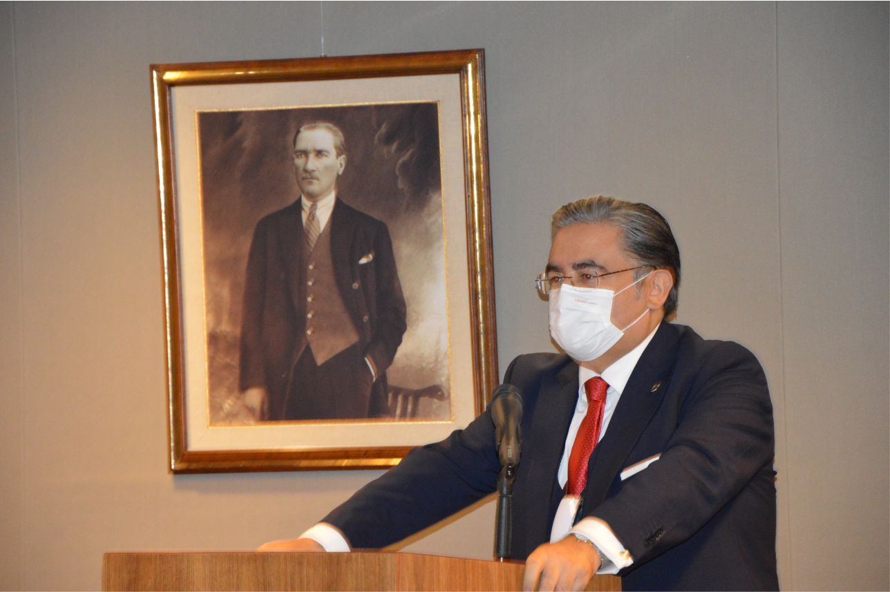 CUMHURİYETİMİZİN KURUCUSU ATATÜRK BRÜKSEL BÜYÜKELÇİLİĞİNDE DÜZENLENEN TÖRENLE ANILDI