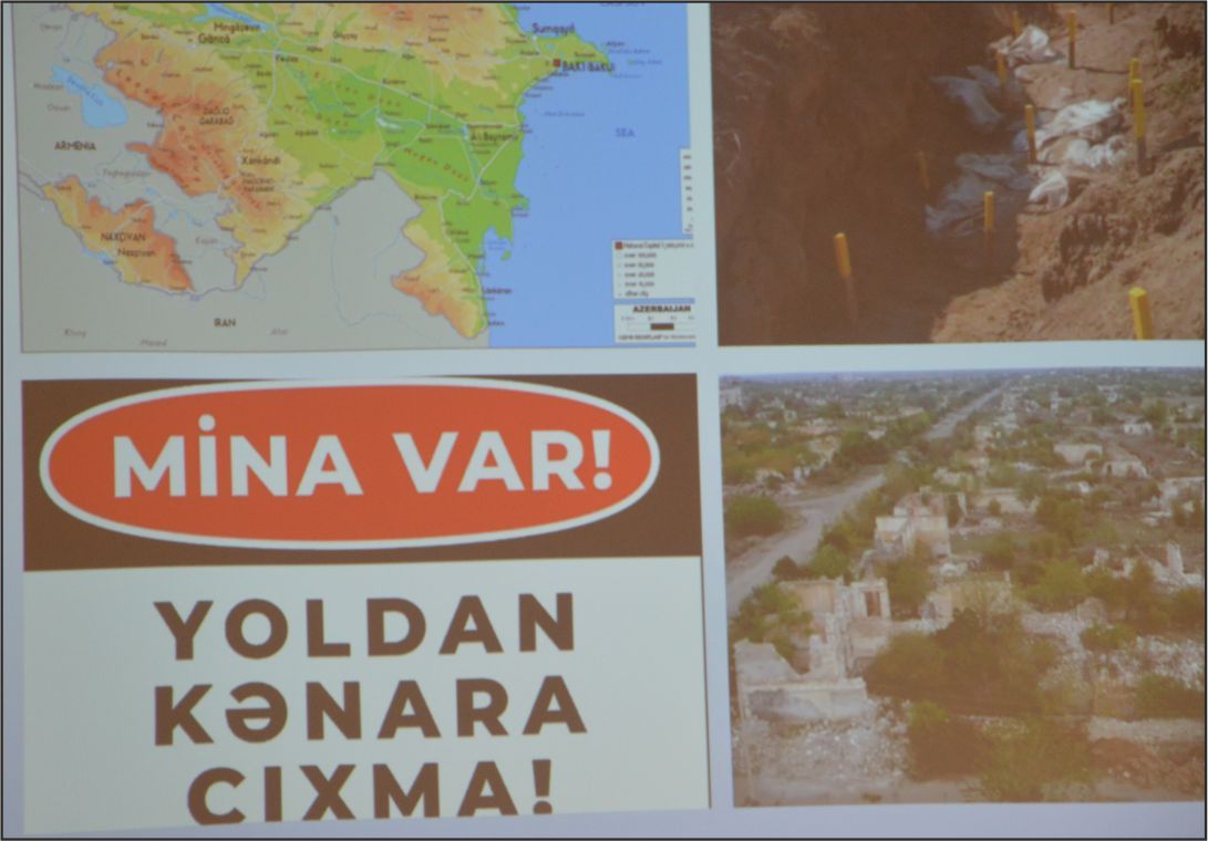KONFERANS KONUŞMACILARI: ‘KARABAĞ TOPRAKLARINA DÖŞENEN MAYINLAR İNSANLIK SUÇUDUR’