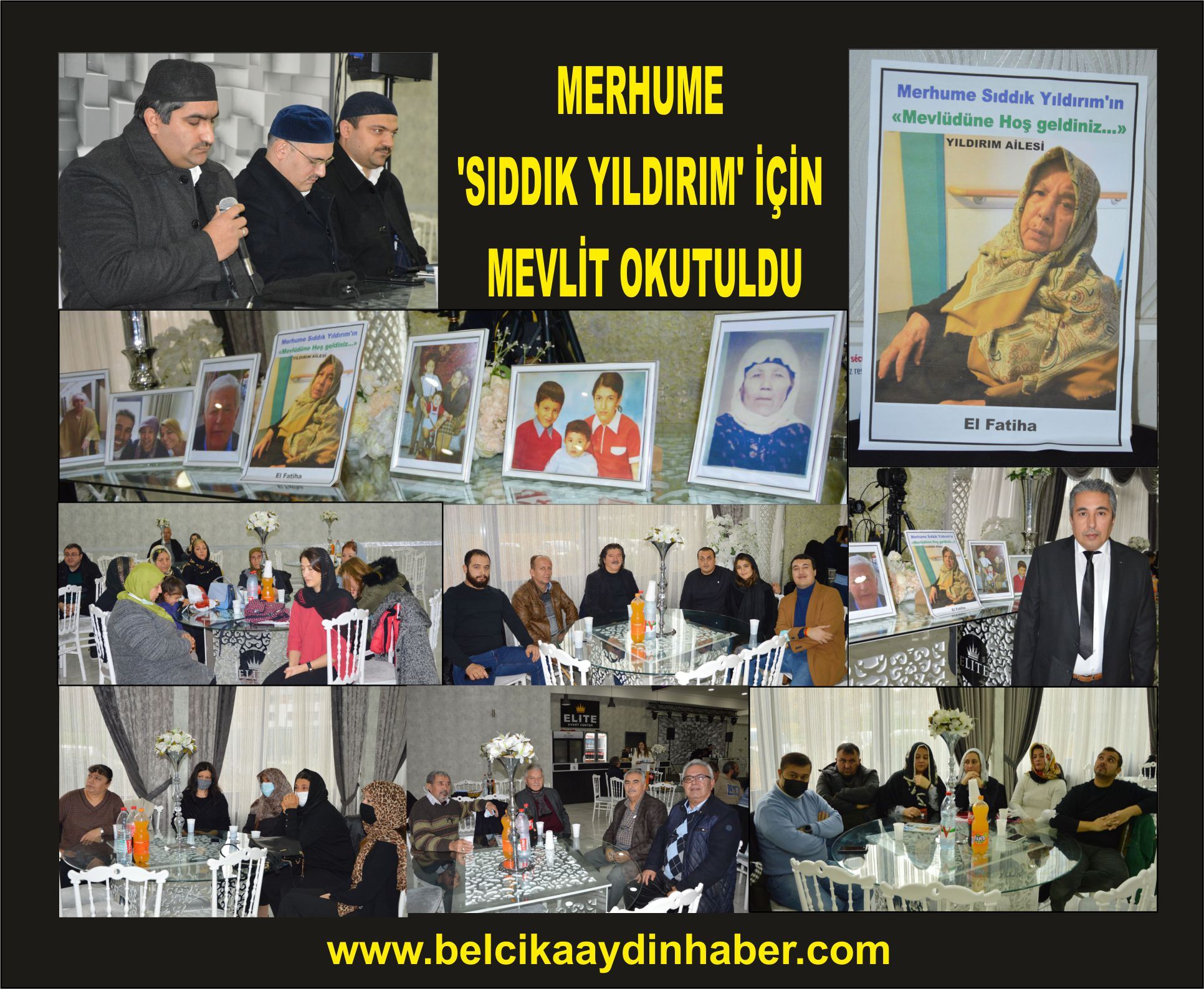 ~~MERHUME â€˜SIDDIK YILDIRIMâ€™ İÇİN MEVLİT OKUTULDU