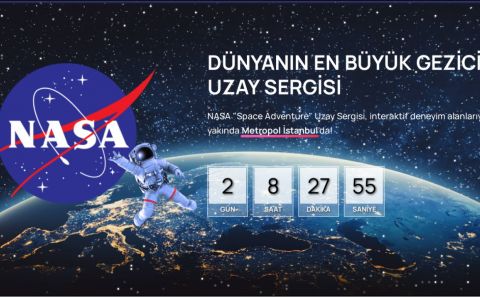 DÜNYANIN EN BÜYÜK GEZİCİ UZAY SERGİSİ 