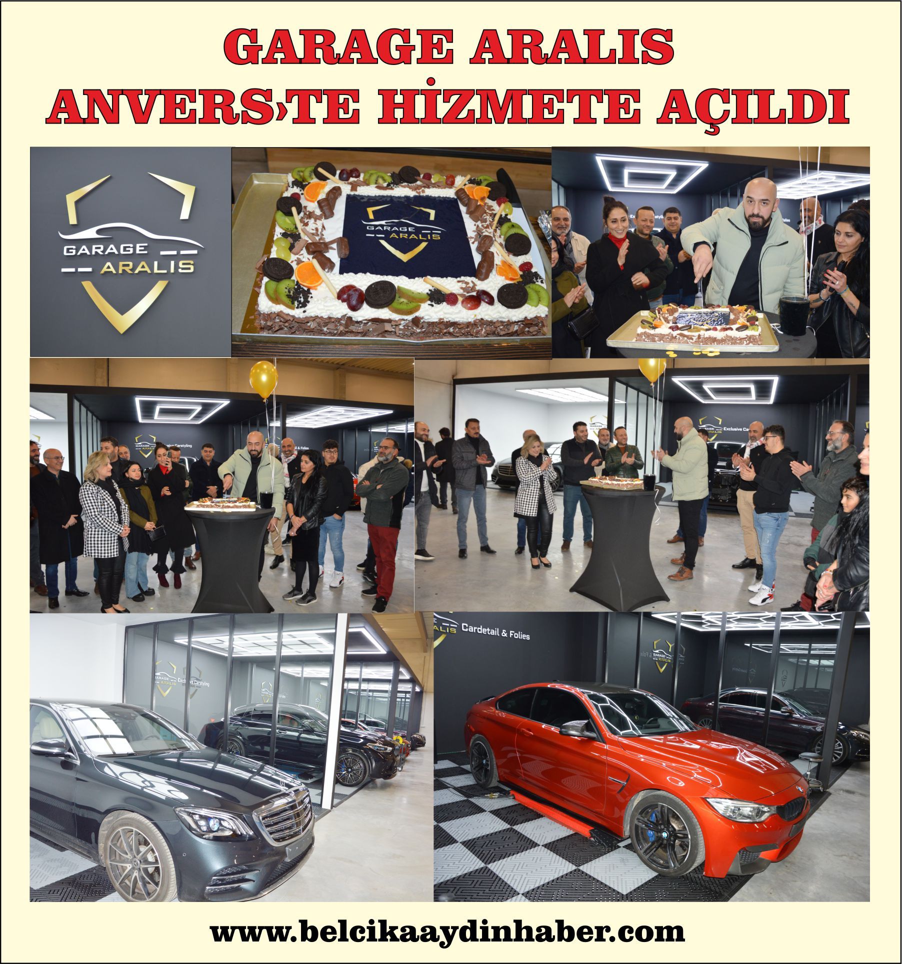 ~~‘GARAGE ARALIS’ ANVERS’TE HİZMETE AÇILDI