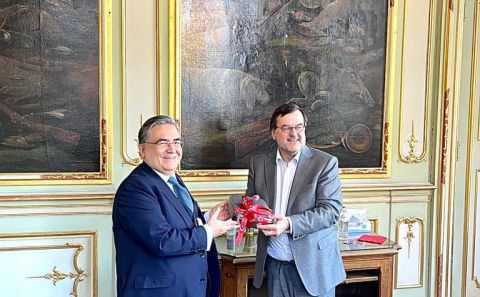 Büyükelçi Hasan Ulusoyâ€™un Liege ziyareti 