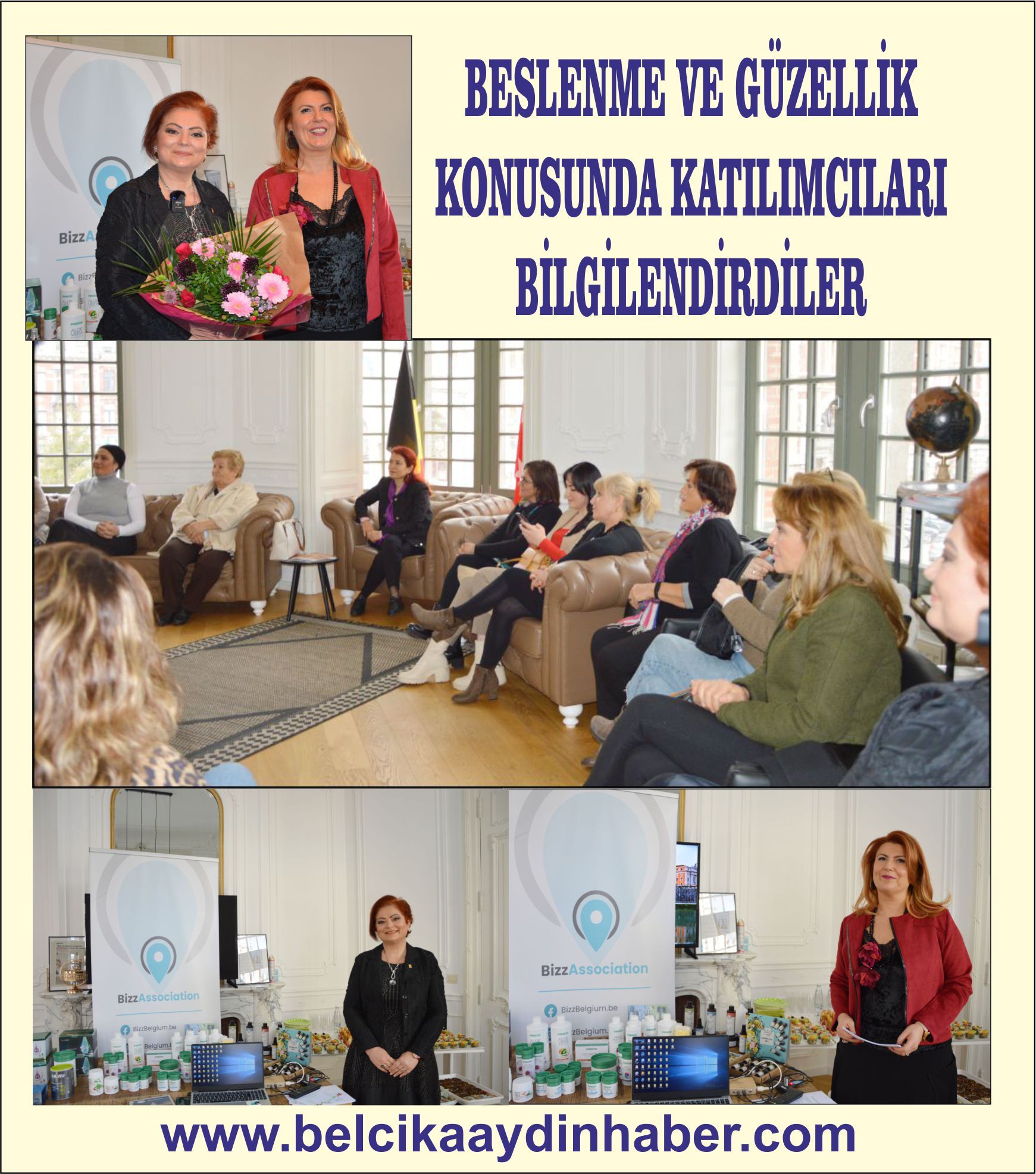 ~~BESLENME VE GÜZELLİK KONUSUNDA KATILIMCILARI BİLGİLENDİRDİLER
