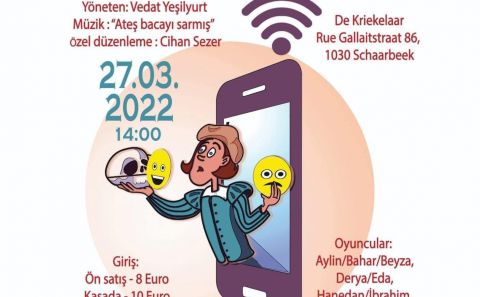 â€œSANAL ALEM BİR ALEM!â€ 27 MARTâ€™TA BRÜKSELâ€™DE
