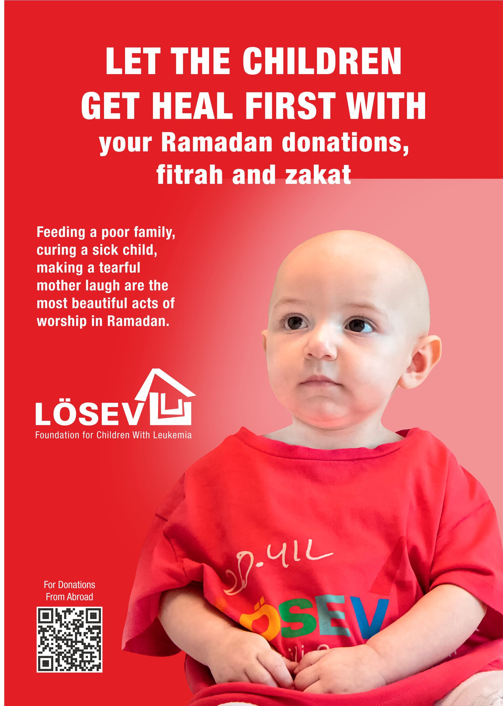 RAMAZAN'DA LOSEVLİ COCUKLARIMIZI UNUTMAYALIM... ~LÖSEV Ramazan Kampanyası Destek Talebi Hk.