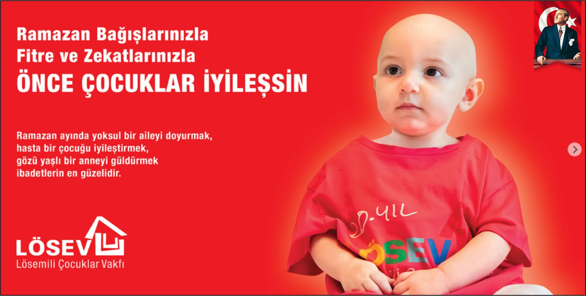 RAMAZAN'DA LOSEVLİ COCUKLARIMIZI UNUTMAYALIM... ~LÖSEV Ramazan Kampanyası Destek Talebi Hk.