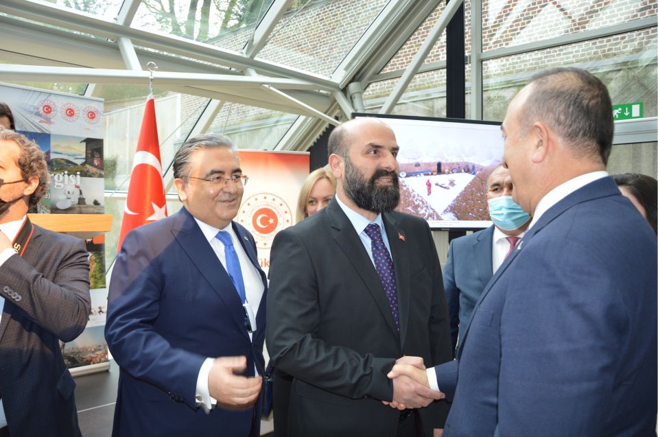 DIŞİŞLERİ BAKANI ÇAVUŞOĞLU, BRÜKSEL'DE 'TÜRKİYE GÜZELLİKLERİ' FOTOĞRAF SERGİSİNİN AÇILIŞINA KATILDI