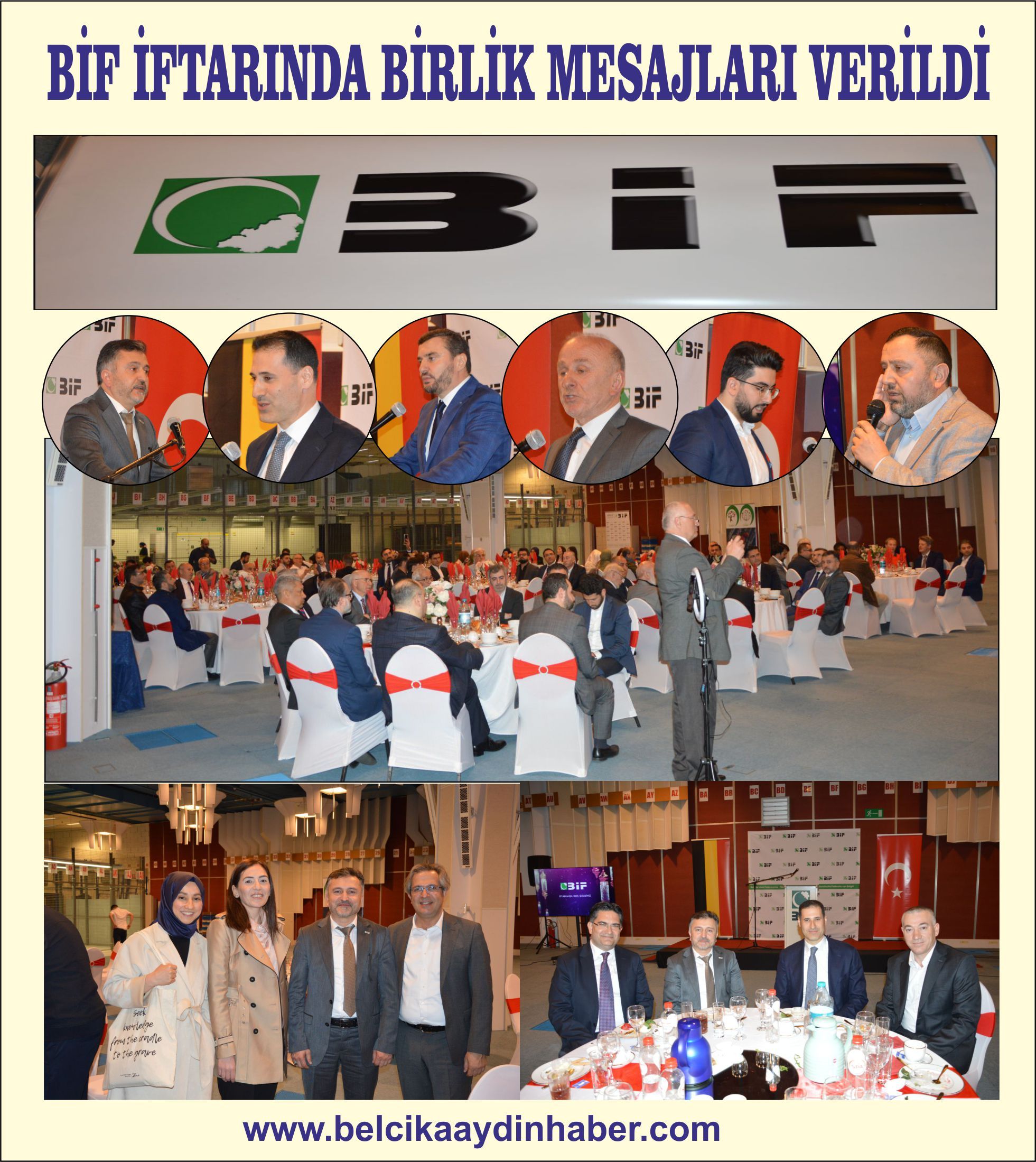BİF İFTARINDA BİRLİK MESAJLARI VERİLDİ