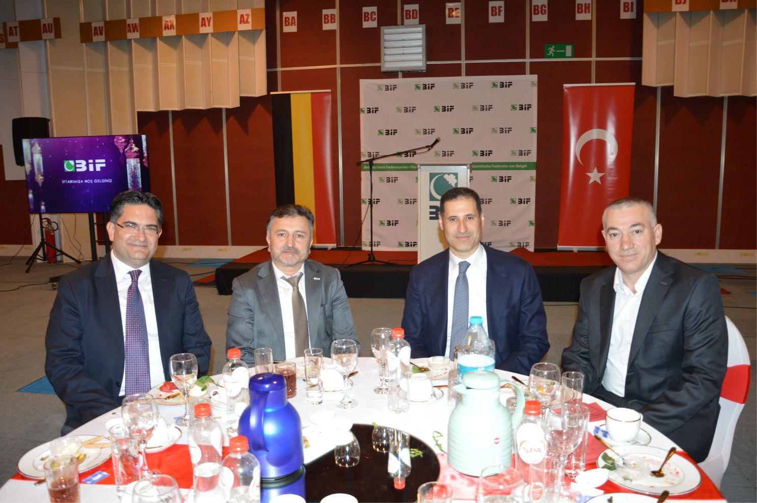 BİF İFTARINDA BİRLİK MESAJLARI VERİLDİ