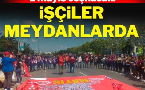 1 Mayıs coşkusu… İşçiler meydanlarda
