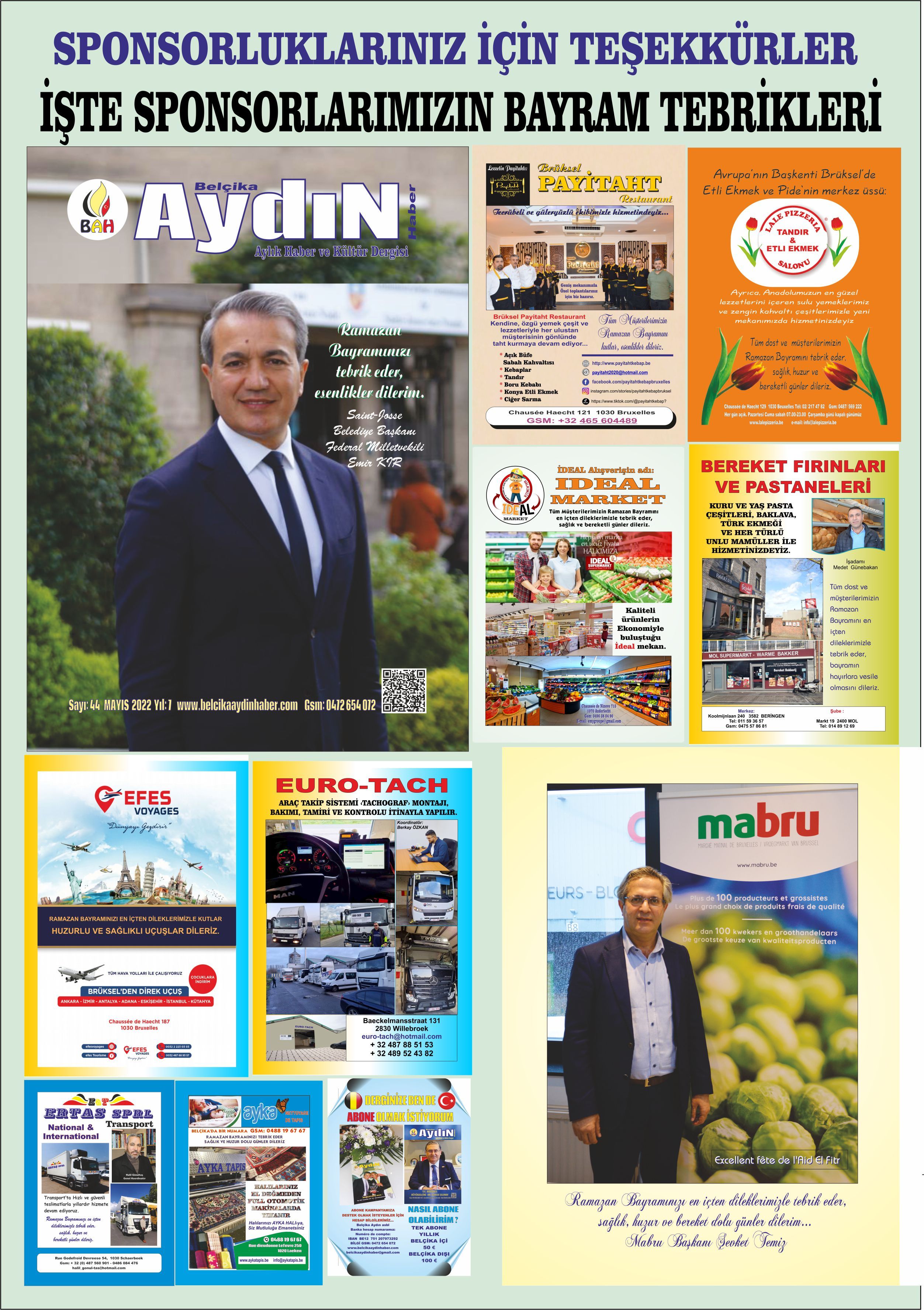 RAMAZAN BAYRAMINIZ MUBAREK OLSUN...