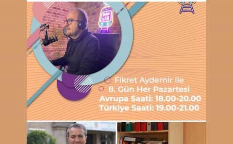 BAŞKAN KIR VE GAZETECİ GÜNDOĞDU RADYO GAR'DA BUGÜN  8. GÜN'DE FİKRET AYDEMİR'İN SUNDUĞU PROGRAMDA GÜNDEMLERİ DEĞERLENDİRECEKLER