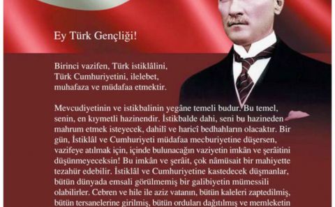 19 Mayıs Atatürkâ€™ü Anma, Gençlik ve Spor Bayramı kutlu olsun.