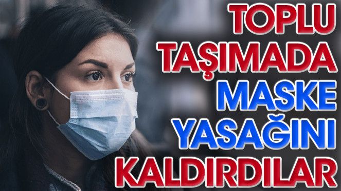 BELÇİKA'DA TOPLU TAŞIMADA MASKE TAKMA ZORUNLULUĞU KALKTI