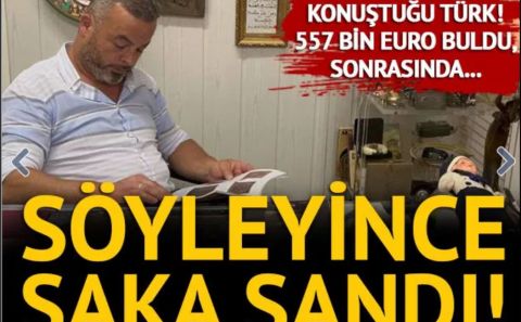 Almanya'nın konuştuğu Türk! 557 bin euro buldu, sahibine verdi