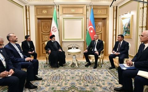 Seyyid Reisi, Hazar Zirvesi öncesi ikili temaslarlarda bulundu
