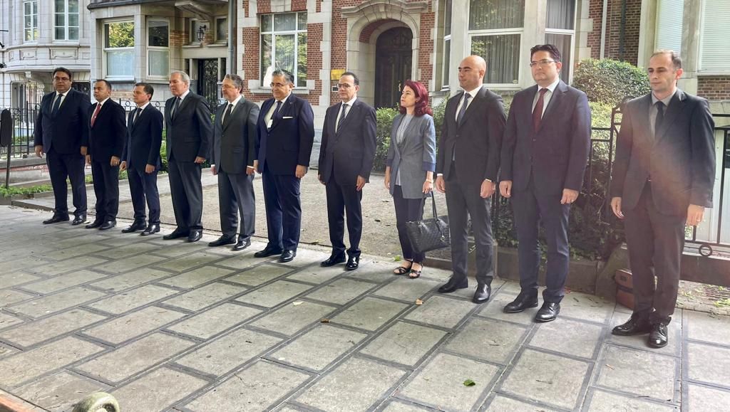 Şehit Diplomatımız Dursun Aksoy Şehadetinin 39. yıldönümünde Brüksel'de Anıldı