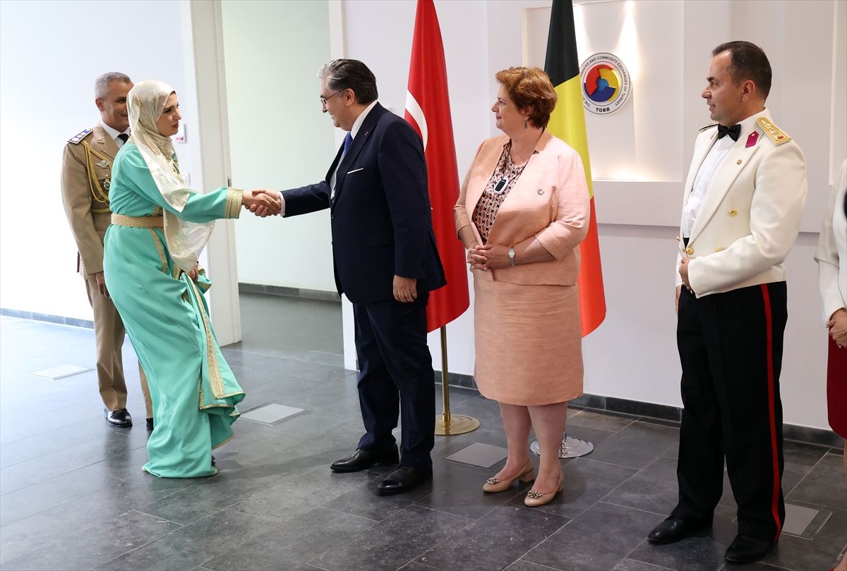 ^30 AĞUSTOS zAFER BAYRAMI' BRÜKSELDE VERİLEN RESEPSİYONLA KUTLANDI