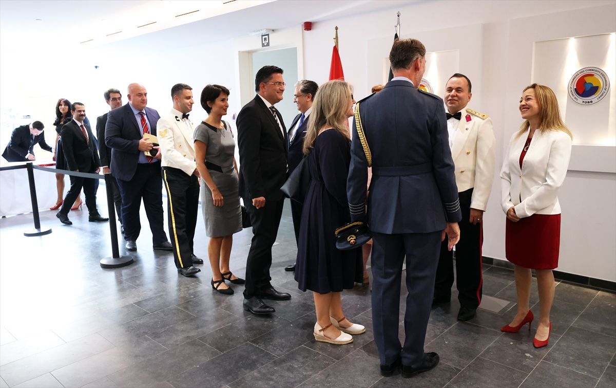 ^30 AĞUSTOS zAFER BAYRAMI' BRÜKSELDE VERİLEN RESEPSİYONLA KUTLANDI