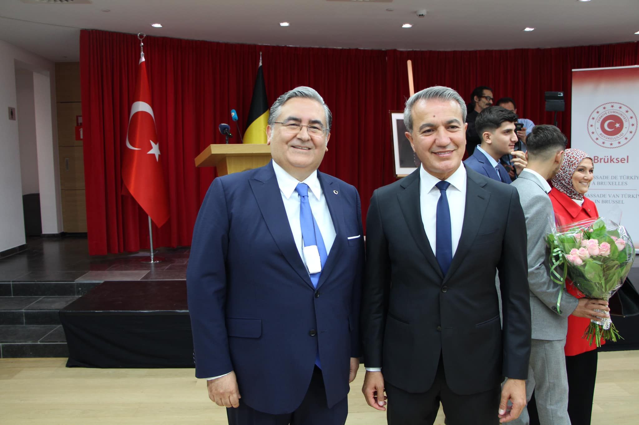 ^30 AĞUSTOS zAFER BAYRAMI' BRÜKSELDE VERİLEN RESEPSİYONLA KUTLANDI