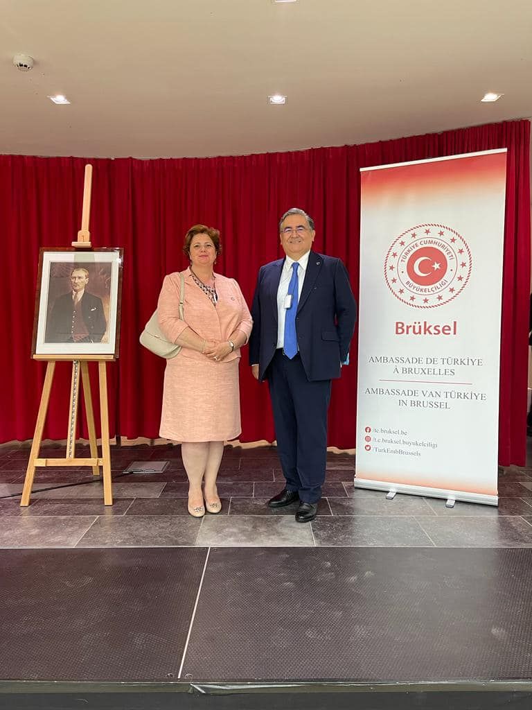 ^30 AĞUSTOS zAFER BAYRAMI' BRÜKSELDE VERİLEN RESEPSİYONLA KUTLANDI