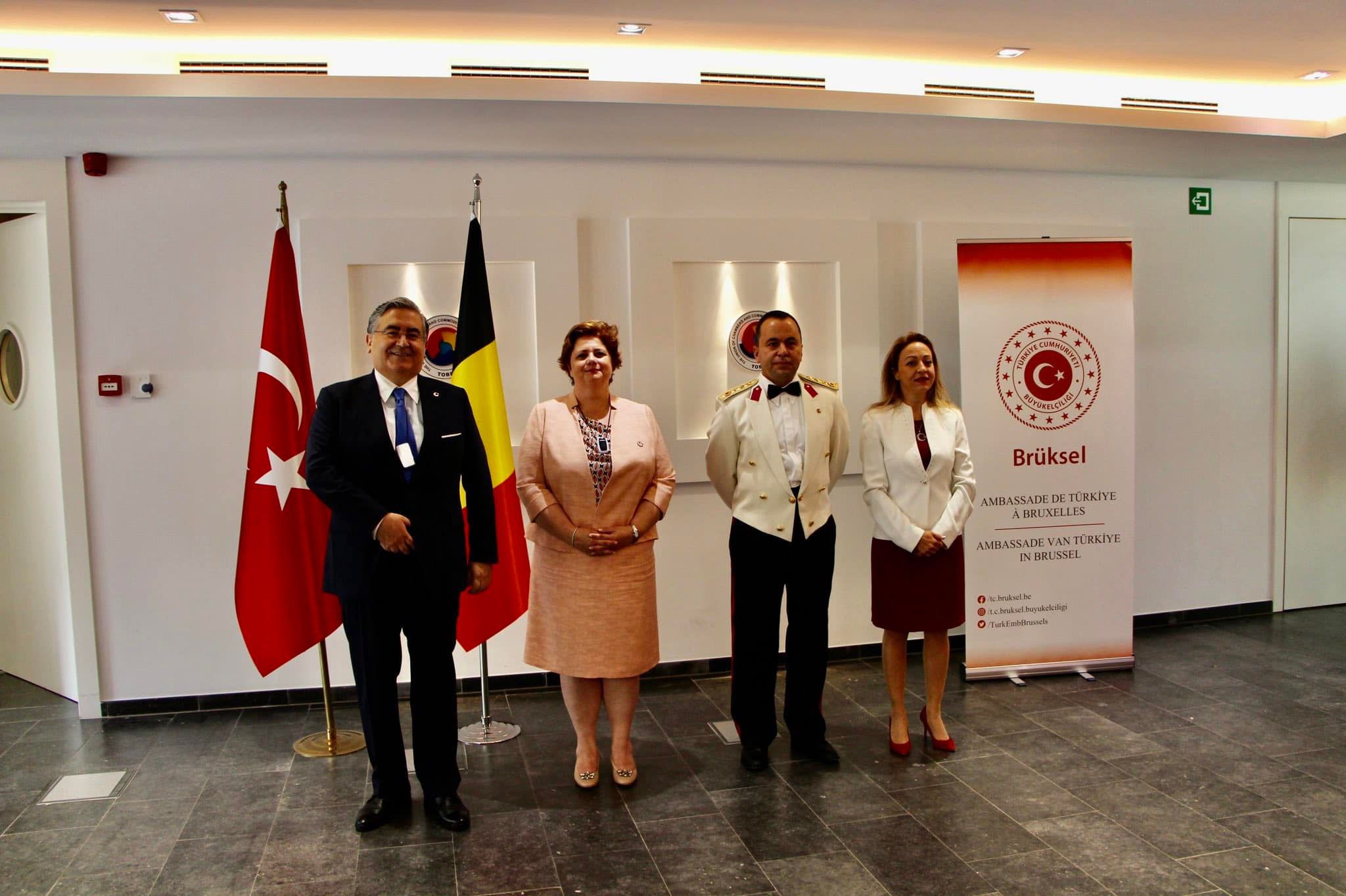 ^30 AĞUSTOS zAFER BAYRAMI' BRÜKSELDE VERİLEN RESEPSİYONLA KUTLANDI