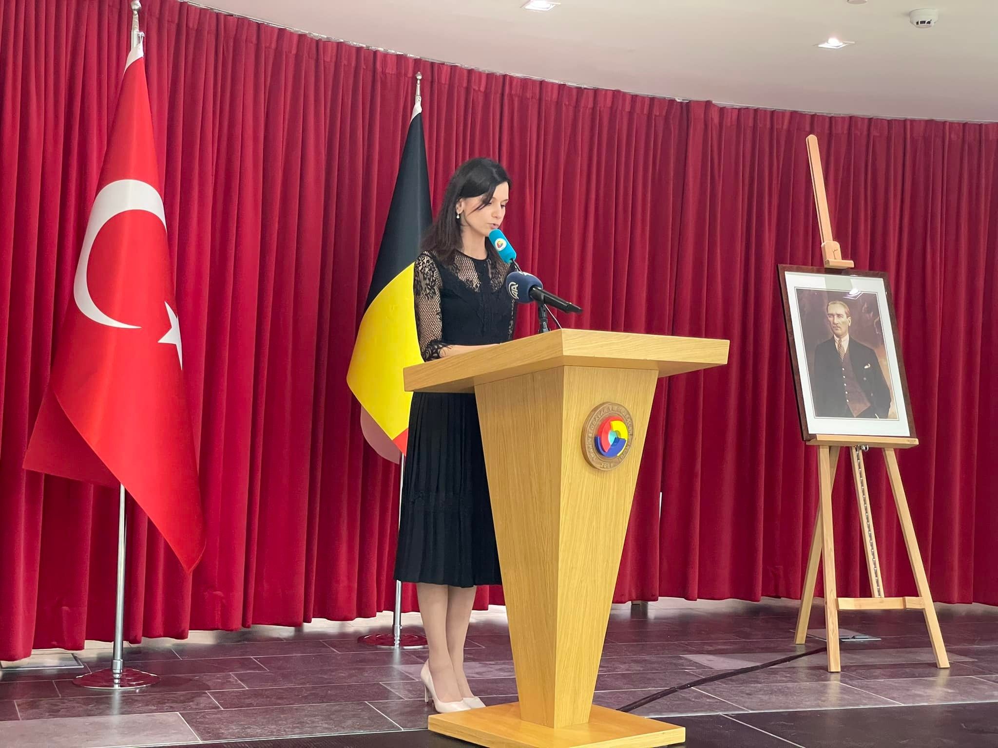 ^30 AĞUSTOS zAFER BAYRAMI' BRÜKSELDE VERİLEN RESEPSİYONLA KUTLANDI