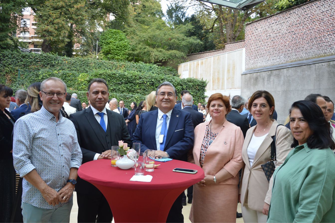 ^30 AĞUSTOS zAFER BAYRAMI' BRÜKSELDE VERİLEN RESEPSİYONLA KUTLANDI