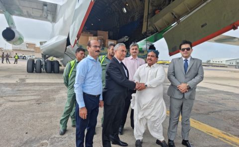 ~~HUMANITARIAN CARGO FROM TURKMENISTAN ARRIVED IN THE ISLAMIC REPUBLIC OF PAKISTAN
