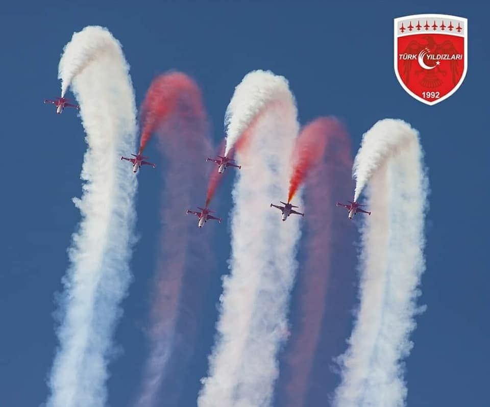TÜRK YILDIZLARI 10-11 EYLÜL'DE BELÇİKA SEMALARINDA GÖSTERİ YAPACAK